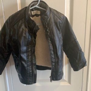 H&M leather jacket